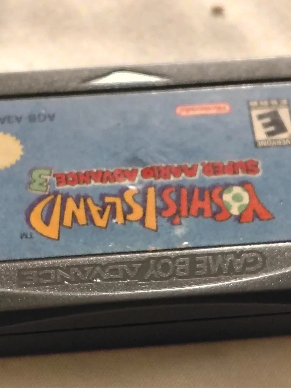 2 Nintendo Game Boy Advance Games:Yoshi Island SuperMario Adv.3 & Golden Nugget